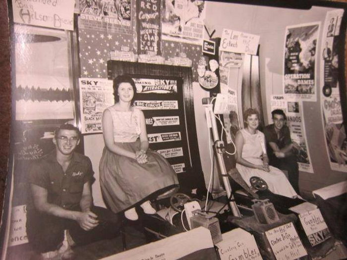 Sky Drive-In Theatre - Sky Drive In Booth Lenco Fair 1950S (newer photo)